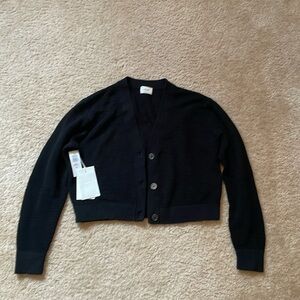Aritzia black cardigan NWT